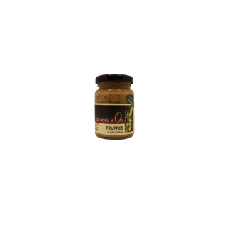 Ce petit pot de purée d'olives truffes est un indispensable à tartiner pour vos apéros du soir !