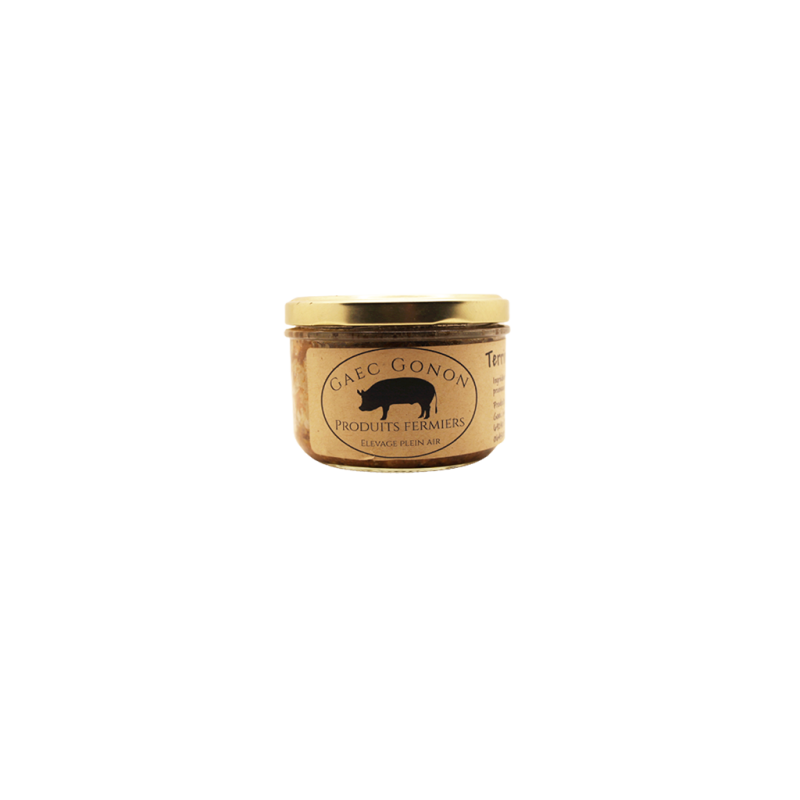 Terrine de campagne bio de fabrication 100% artisanale par notre producteur Gaec Gonon, un vrai délice !