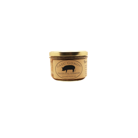 Terrine de campagne bio de fabrication 100% artisanale par notre producteur Gaec Gonon, un vrai délice !